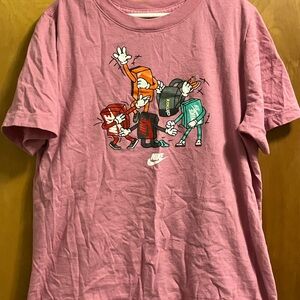 Nike Kids Cartoon Graphic Tee - Mauve